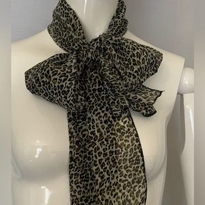 Animal print, vintage scarf